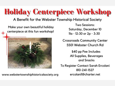 Holiday Centerpiece Workshop