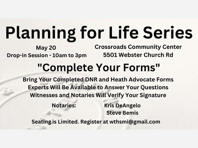 Planning for Life Series -  Complete Your Forms 
