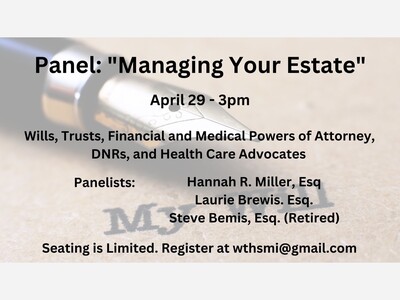 Planning for Life Series -  Manage Your Estate 