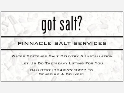 Water Softener Salt Delivery & Installation
