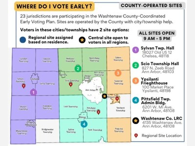 Early Voting Available to All Washtenaw County Voters