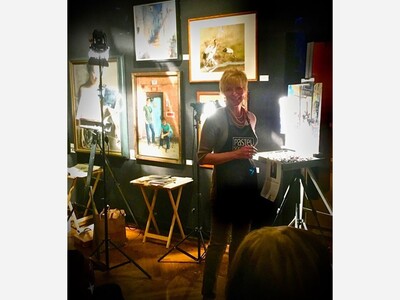 Dexter's Art Scene Ignites with Master Artist Nancie King Mertz to Judge Plein Air Festival