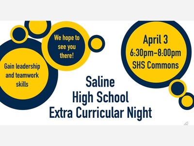 Saline High School Invites Future Hornets to Extra Curricular Night