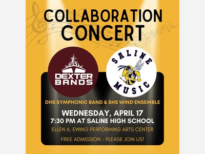 Dexter and Saline High Schools' Bands Unite for Special Concert