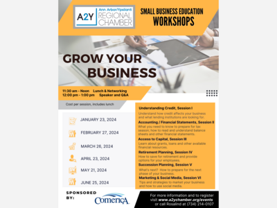 A2Y Chamber Small Business Workshop Series