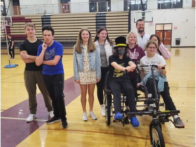 Dexter High School's Peer-to-Peer Program Riding High with New Adaptive Bike