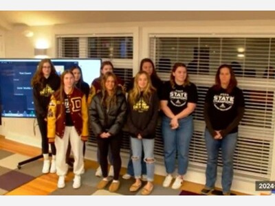 Dexter High's Field Hockey Team Honored by City for State Championship
