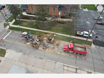 Work Begins on N. Harris Street Water Main Lining