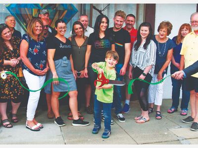 Ribbon Cutting at The Crazy Diamond