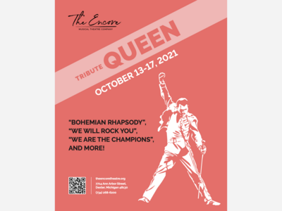 QUEEN Tribute Concert to Rock The Encore Musical Theatre! 
