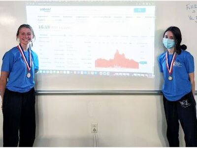 DHS Students Place Second in The Stock Market Game