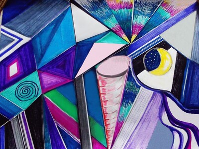 Local Artist Dianne Devens Presents  Abstractified  Art Show at Mill Pond Manor