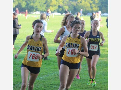 Saline Girls’ XC Fifth at Jackson Invite