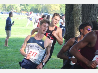 Saline Boys’ Cross Country Second at Regionals