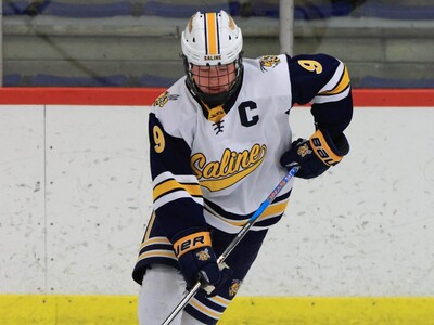 Saline Hockey Clinches Share of SEC Red Title