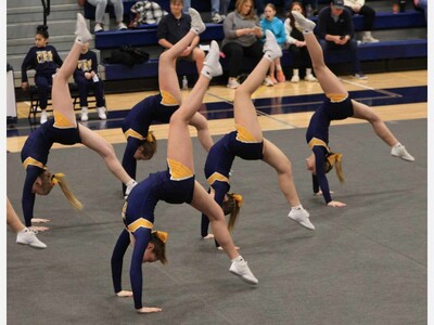 Photo Gallery: Saline and Dexter Competitive Cheer at Saline Invitational