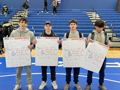 Chelsea Wrestlers Second at SEC Finals