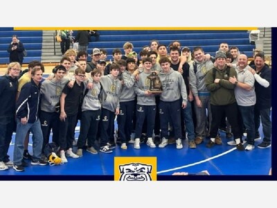Chelsea Wrestlers Take Down Adrian for District Title
