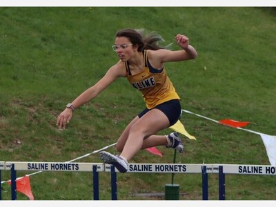 Saline Track and Field Sweeps SEC Tri-Meet