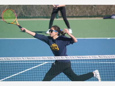 Saline Girls Tennis Opens with Home Quad