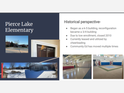 The Chelsea School District is taking a new look at Pierce Lake Elementary School