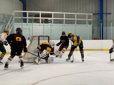 One Dexter hockey player is excited about what's ahead for him and the team