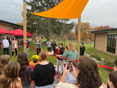 Community partnership helps support outdoor learning at Creeskide Intermediate School in Dexter 