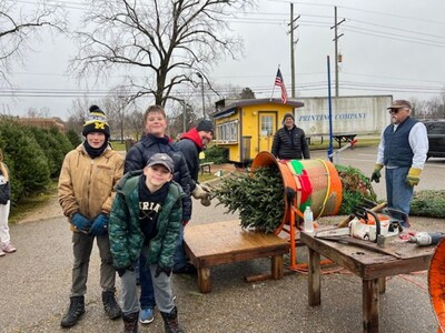Celebrating the season and supporting community with a Dexter Lions Club Christmas Tree