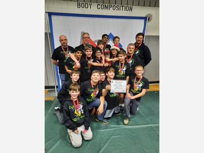 Saline Middle School robotics team brings home a State Championship