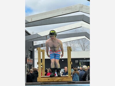 Scio Township firefighters help out and take the Polar Plunge for Special Olympics 