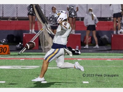 Saline's Ian Furlong is punting his way to Siena Heights University