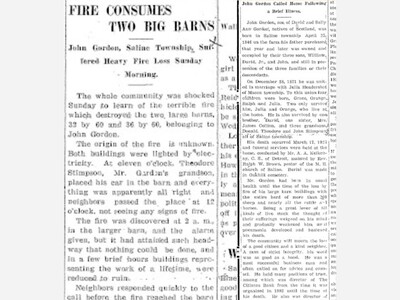 The Legacy of Gordon Valley Farm