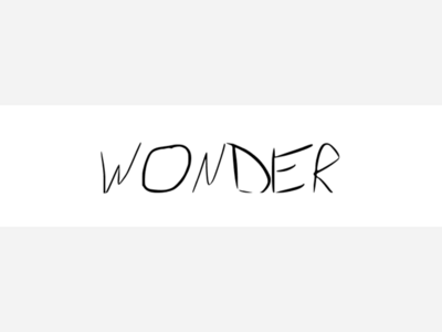 Where's Your Wonder?