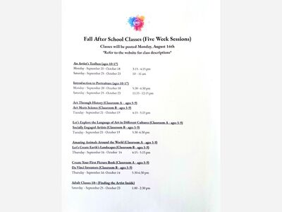 Whitepine Studios Fall Classes