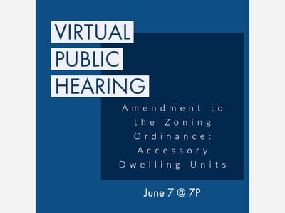 City of Dexter Planning Commission Virtual Public Hearing