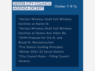 Dexter City Council Meeting