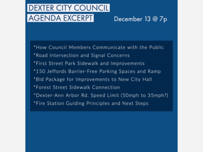 City of Dexter City Council Meeting