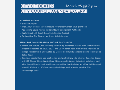 City of Dexter City Council Meeting