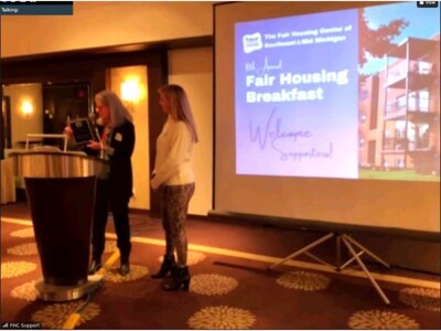 Fair Housing Center's Landmark 10th Breakfast Gala Nets $52,000 Amidst Stirring Calls for Justice