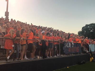 Students Come Together in Orange in Honor of Chad Carr