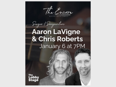 Aaron LaVigne & Chris  Roberts, Singer Songwriter Concert