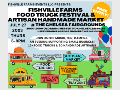 FISHVILLE FARMS FOOD TRUCK FESTIVAL & ARTISAN HANDMADE MARKET