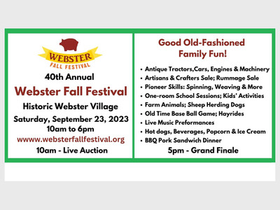 40th Annual Webster Fall Festival