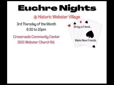 Euchre Night @Historic Webster Village