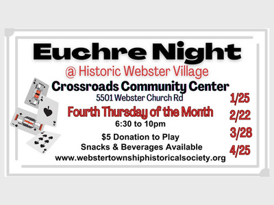 Euchre Night @Historic Webster Village