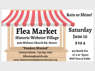Flea Market @Historic Webster Village
