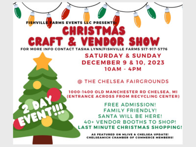 Fishville Farms Christmas Craft & Vendor Show (SAT & SUN)