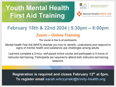 Youth Mental Health First Aid
