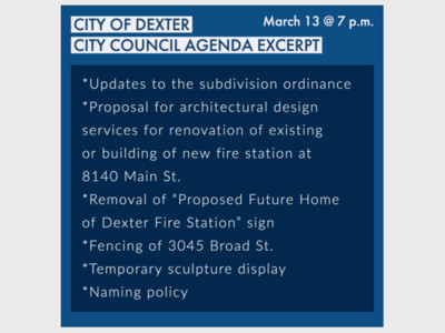 City of Dexter City Council Meeting