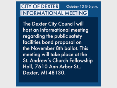 City of Dexter Informational Meeting